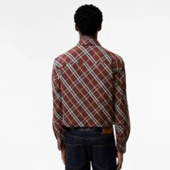 Classic Fit Check Cotton Shirt