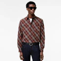 Classic Fit Check Cotton Shirt