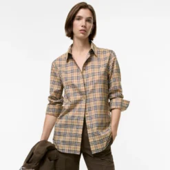 Classic Fit Check Cotton Shirt