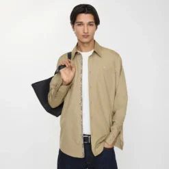 Classic Fit Cotton Poplin Shirt