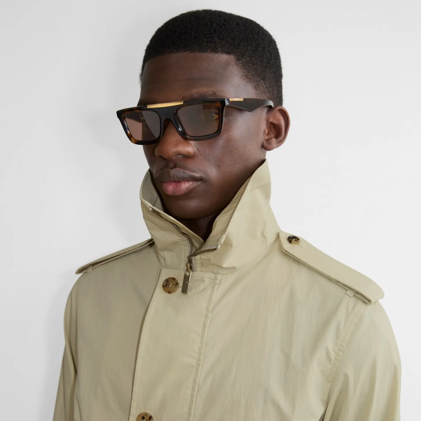 Classic Rectangular Sunglasses