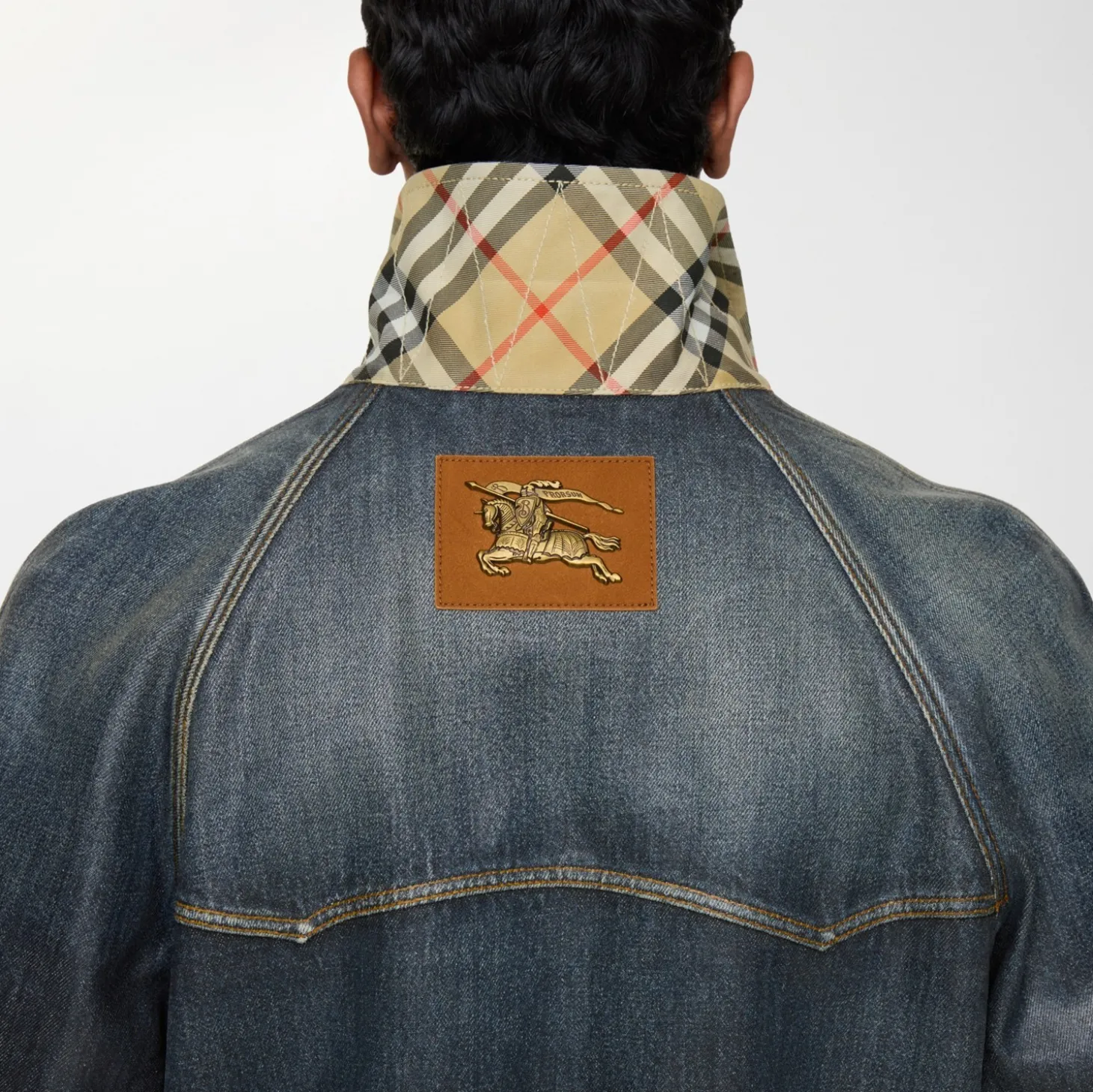 Coated Denim Jacket
