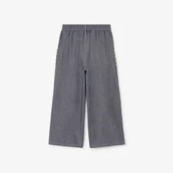 Cotton Chambray Trousers