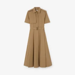 Cotton Poplin Shirt Dress