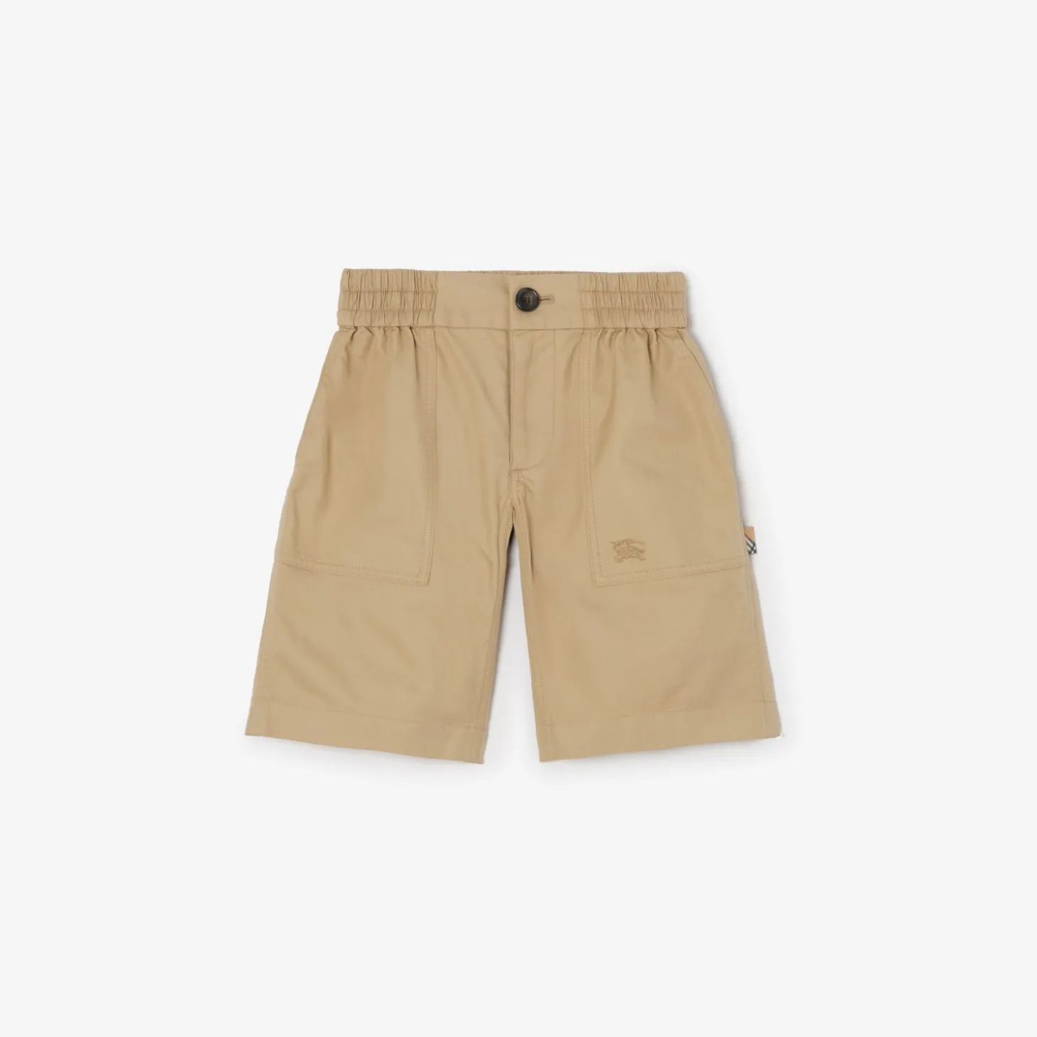 Cotton Twill Cargo Shorts