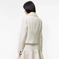 Cropped Cotton Jacket