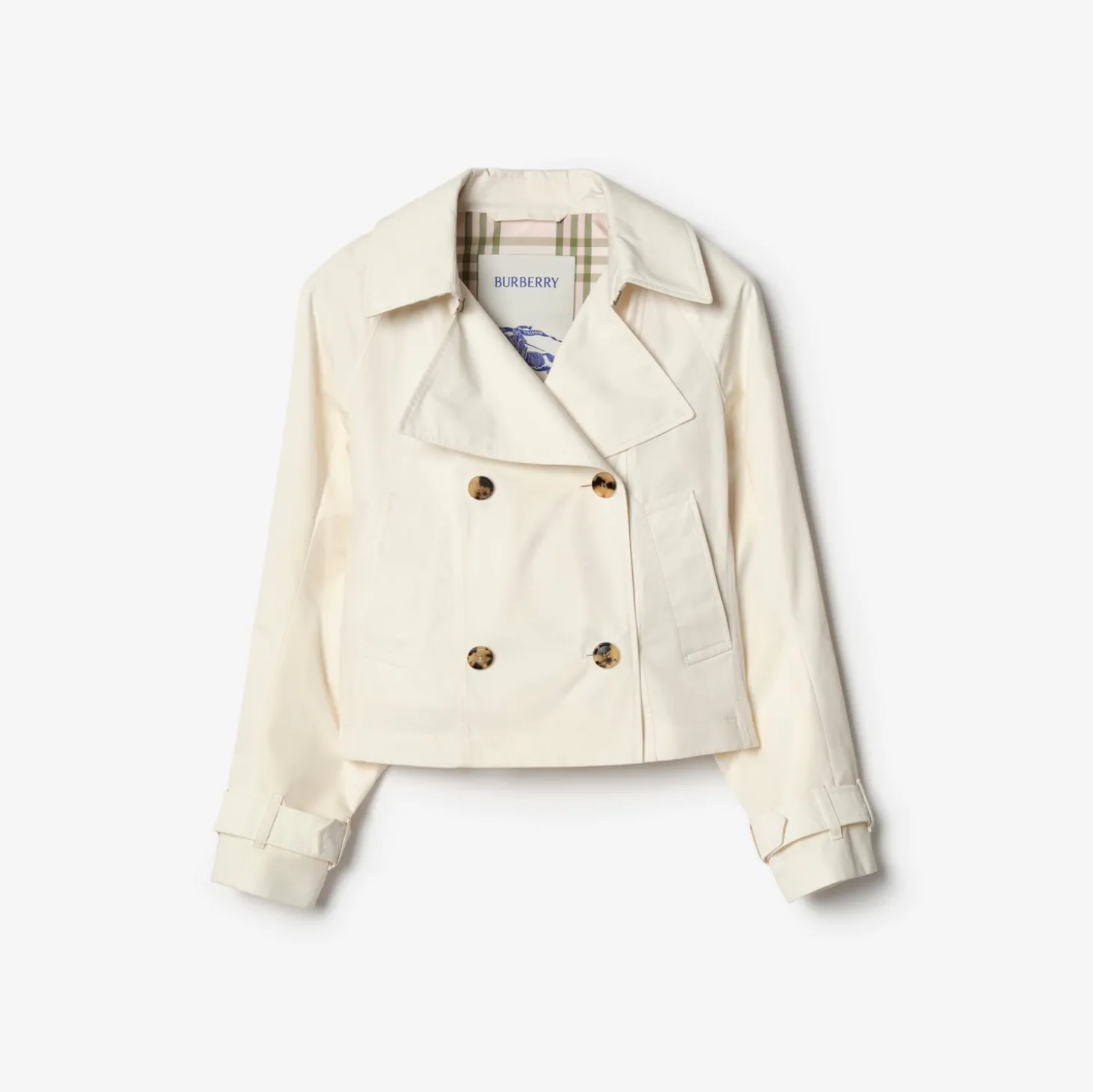 Cropped Lightweight Ladybrook Trench Jacket