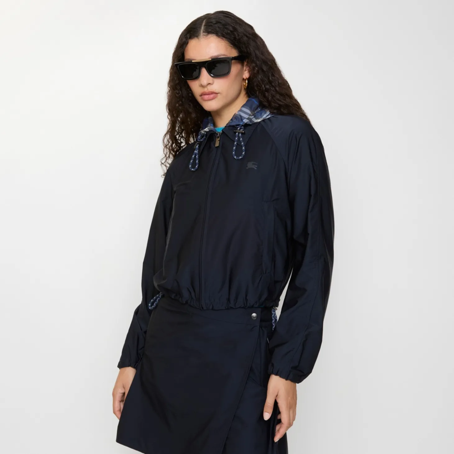 Cropped Newcott Hooded Jacket