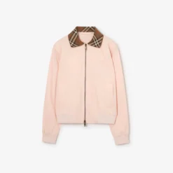Cropped Tropical Gabardine Hayfield Harrington Jacket
