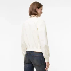 Cropped Tropical Gabardine Hayfield Harrington Jacket