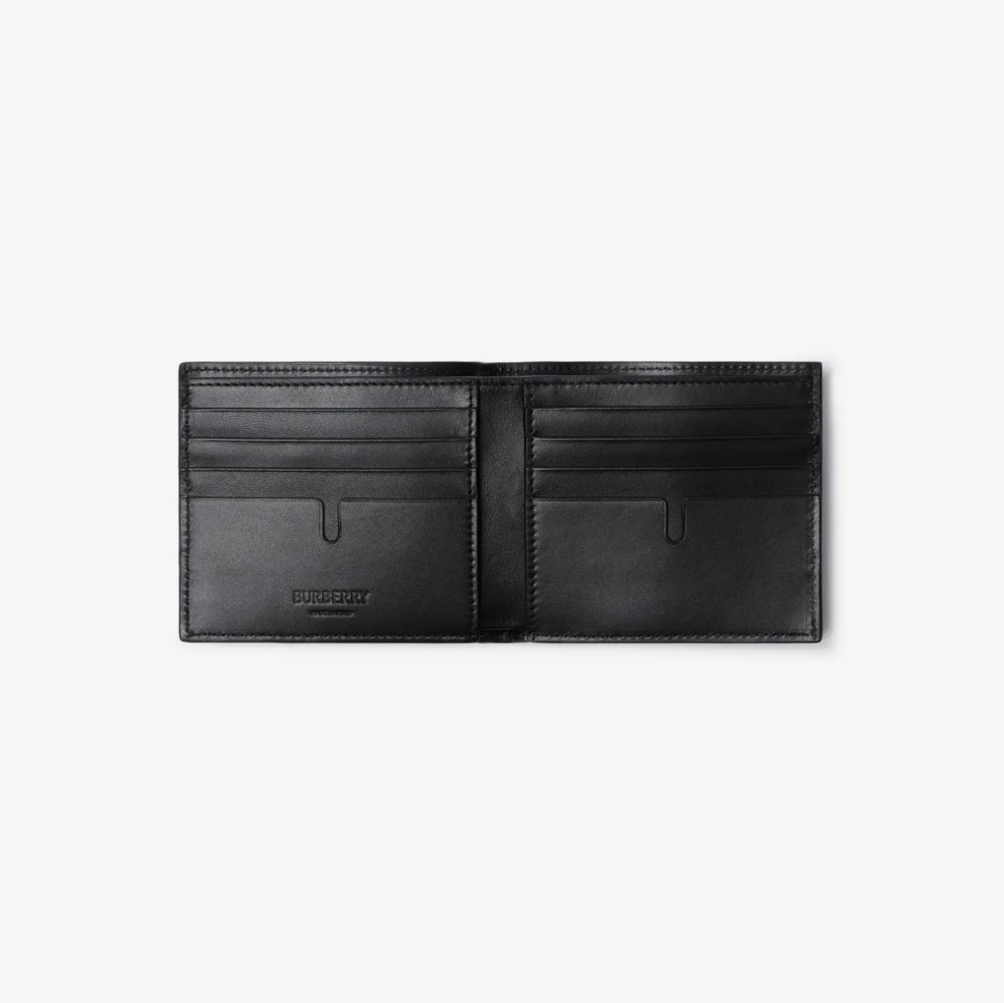 Embossed Check Bifold Wallet