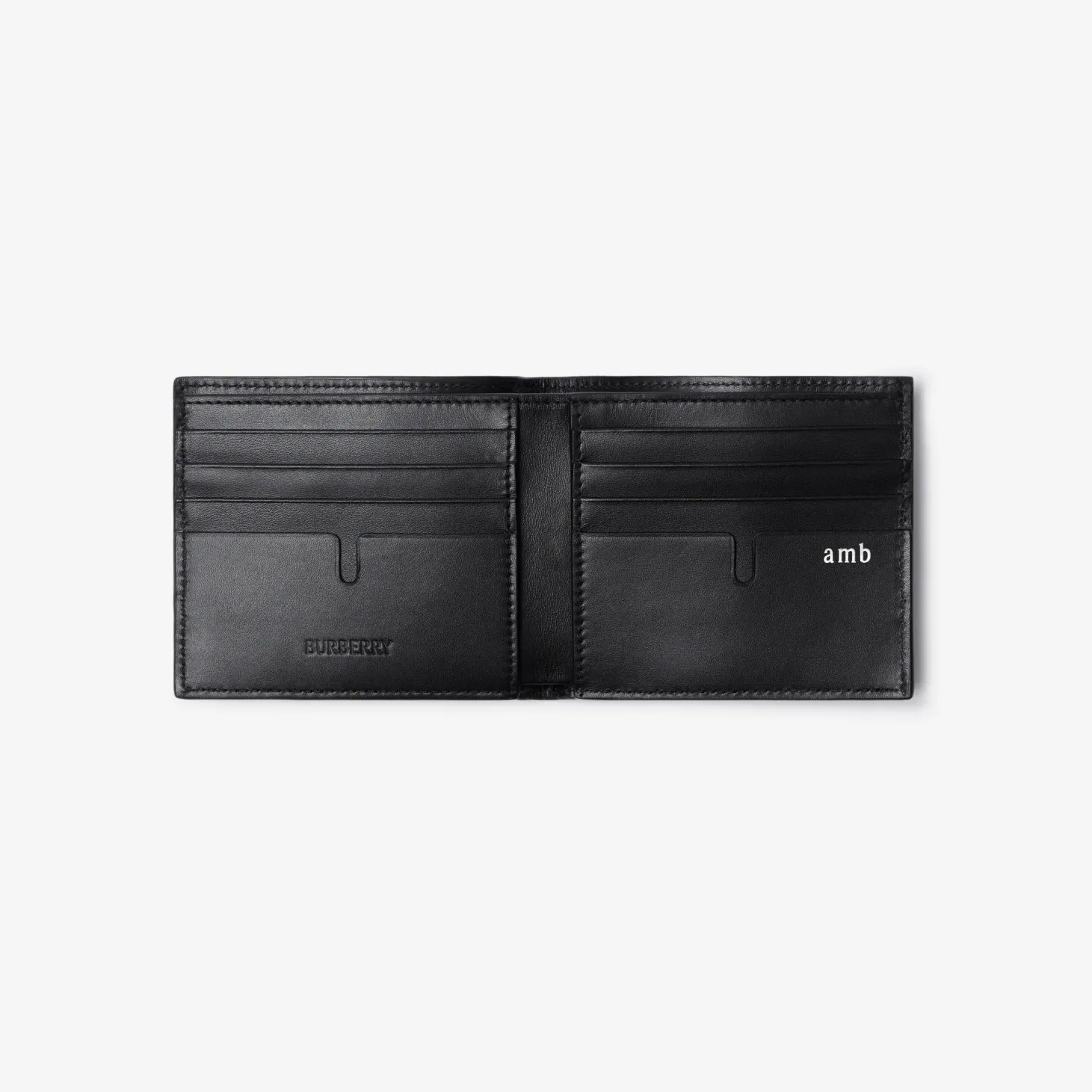 Embossed Check Bifold Wallet
