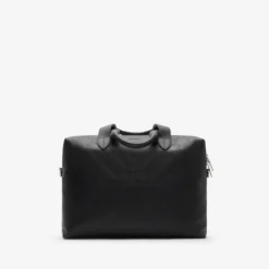 Embossed Check Briefcase