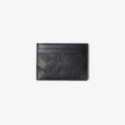 Embossed Check Card Case