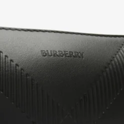 Embossed Check Crossbody Bag