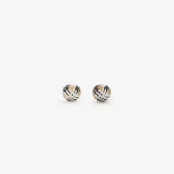 Enamel Check Cufflinks