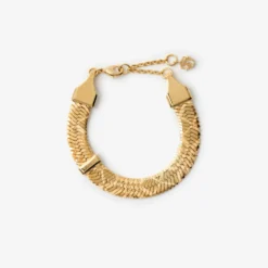 Engraved Check Bracelet