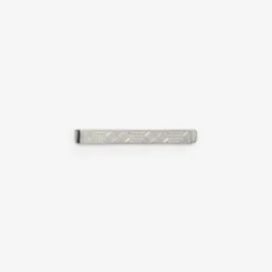 Engraved Check Tie Bar