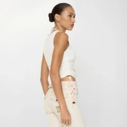 Festival Cotton Blend Tank Top