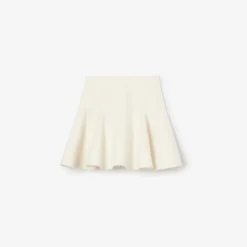 Fit-and-flare Cotton Mini Skirt