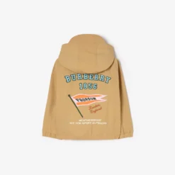 Flag Nylon Hooded Jacket