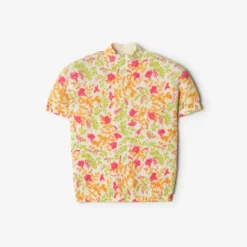 Floral Cotton Blend Top