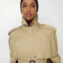 Gabardine Belmont Trench Cape