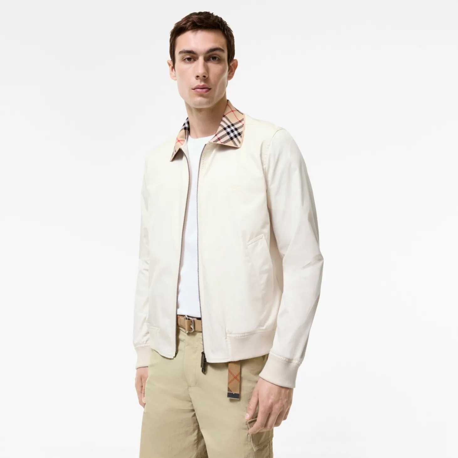 Gabardine Glenfields Harrington Jacket
