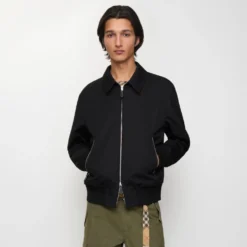 Gabardine Harrington Jacket