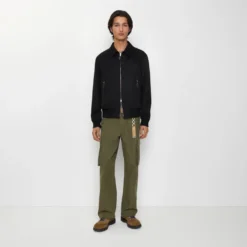 Gabardine Harrington Jacket
