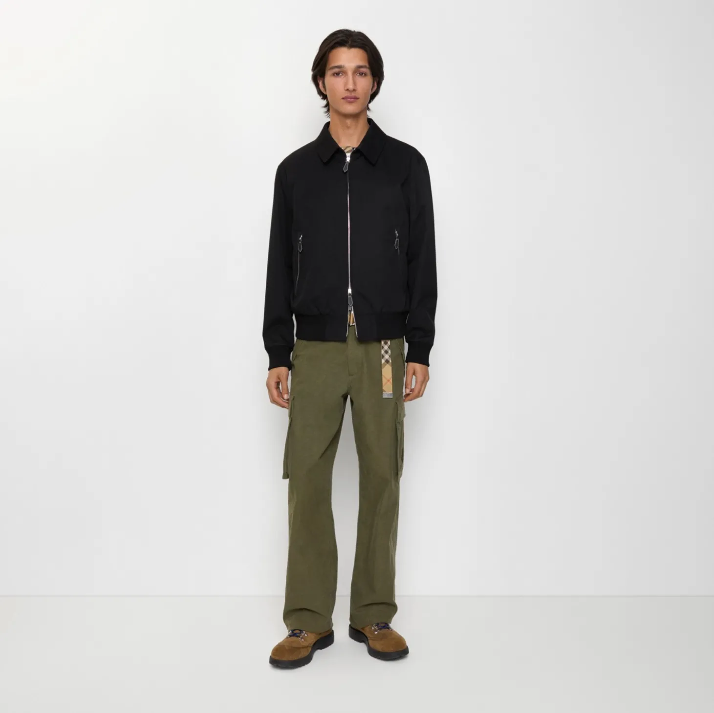 Gabardine Harrington Jacket