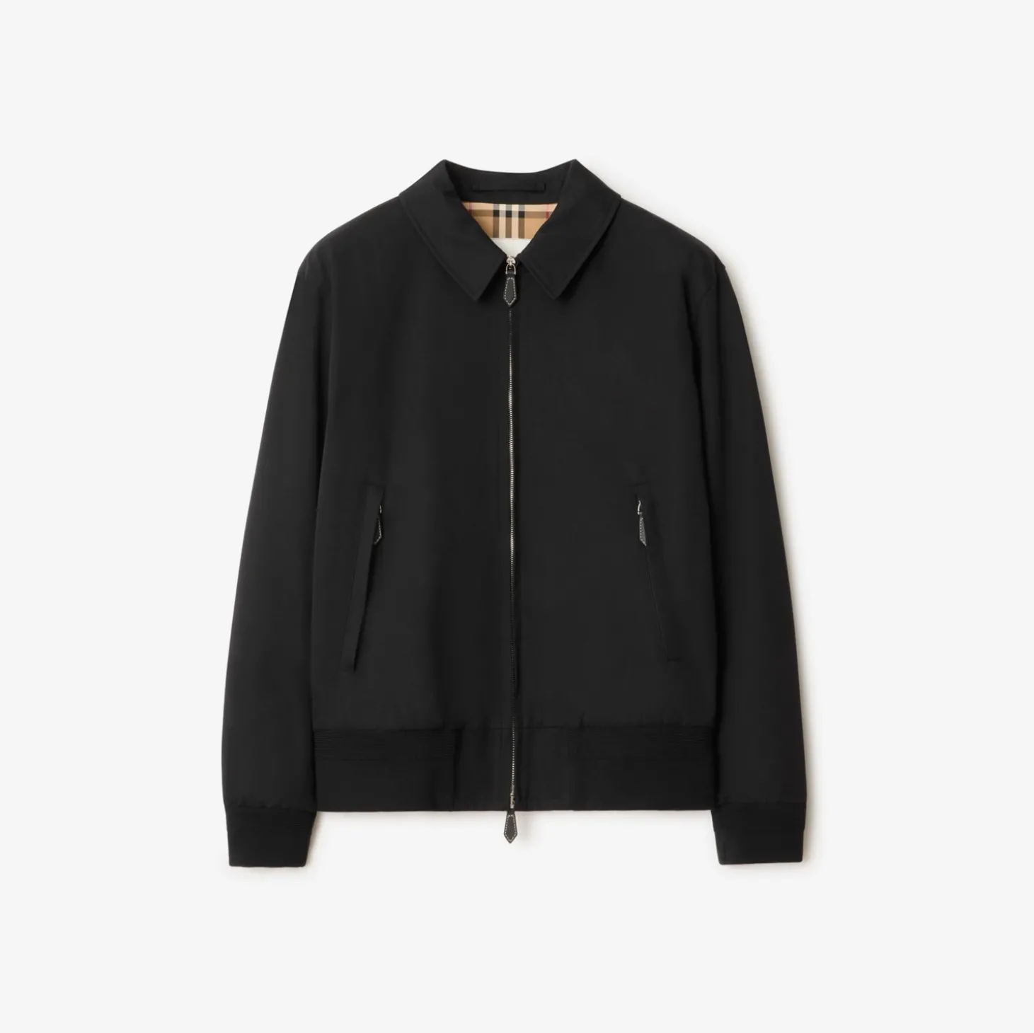 Gabardine Harrington Jacket