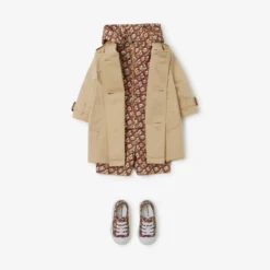 Gabardine Trench Coat
