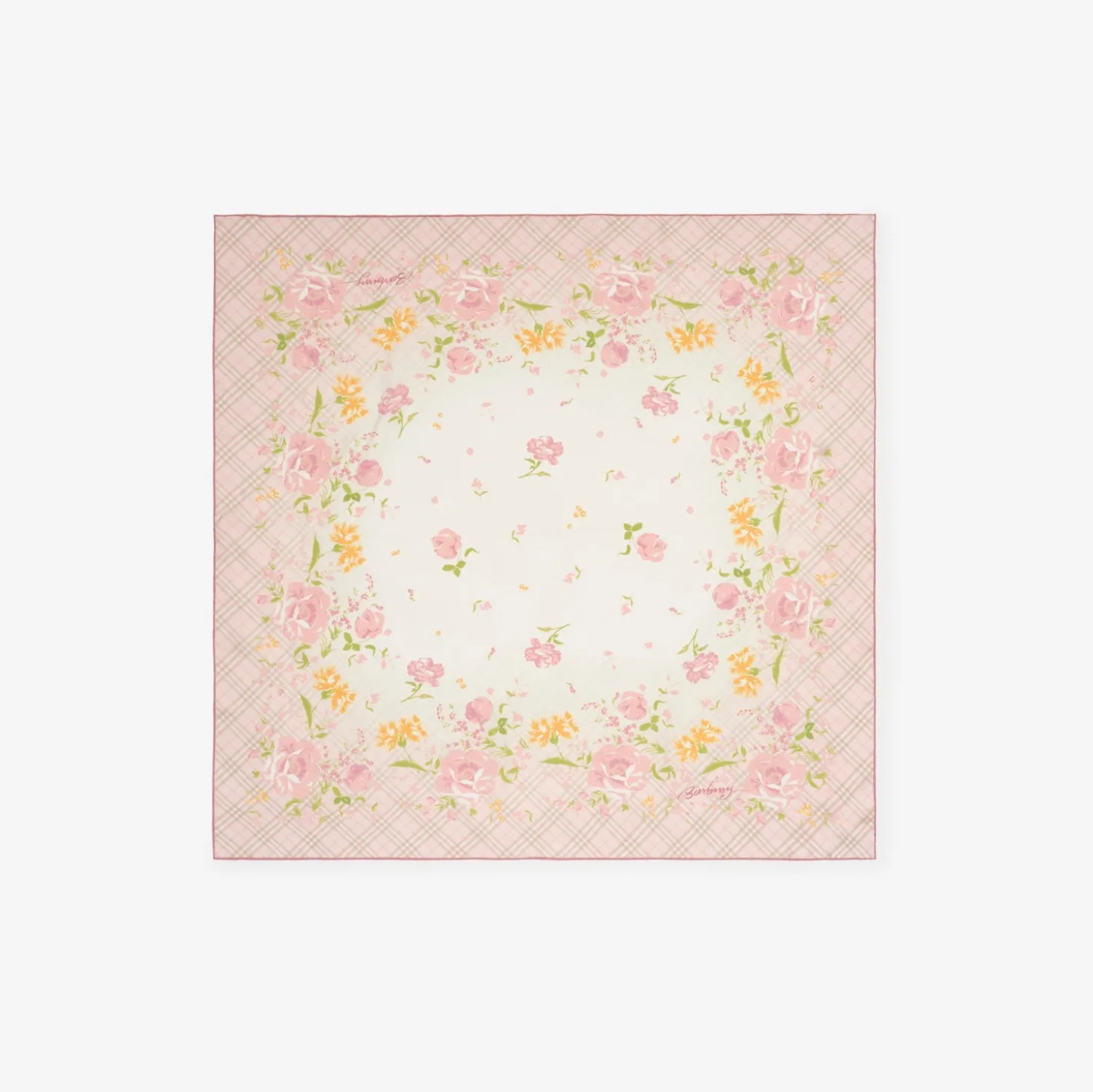 Garden Party Silk Scarf