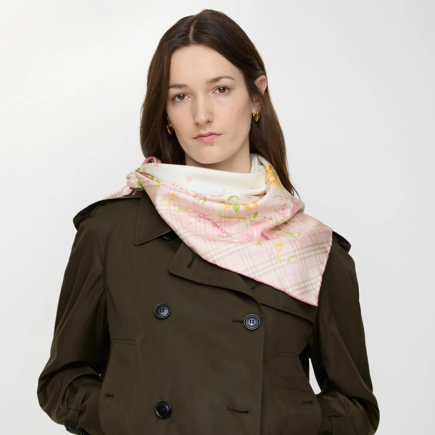 Garden Party Silk Scarf