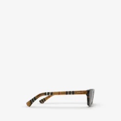 Gradient Check Rectangular Sunglasses