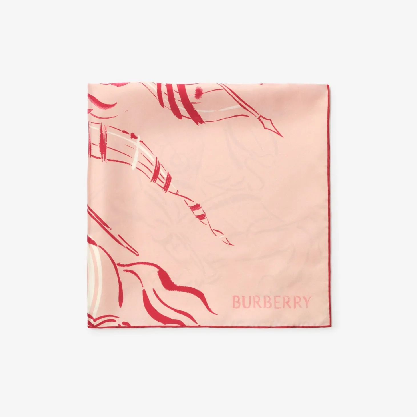Heart Knight Silk Scarf
