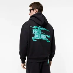 Heritage Logo Cotton Zip Hoodie