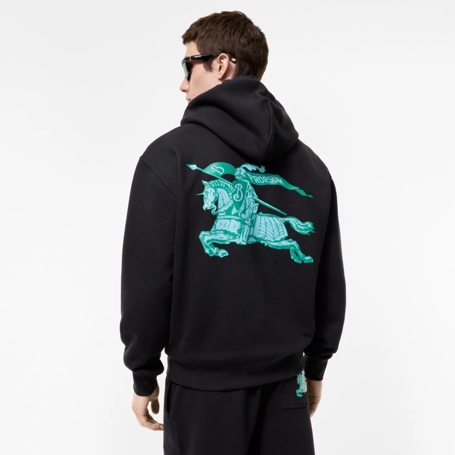 Heritage Logo Cotton Zip Hoodie