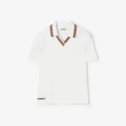 Icon Stripe Stretch Cotton Polo Shirt