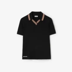 Icon Stripe Stretch Cotton Polo Shirt
