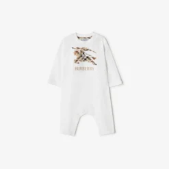 Knight Check Cotton Jumpsuit