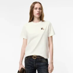 Knight Check Cotton T-shirt