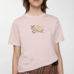 Knight Check Cotton T-shirt