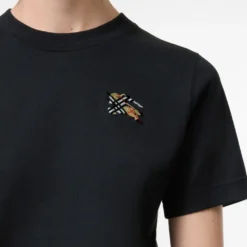 Knight Check Cotton T-shirt