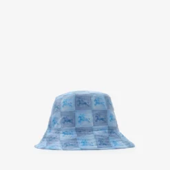 Knight Checkerboard​ Cotton Bucket Hat