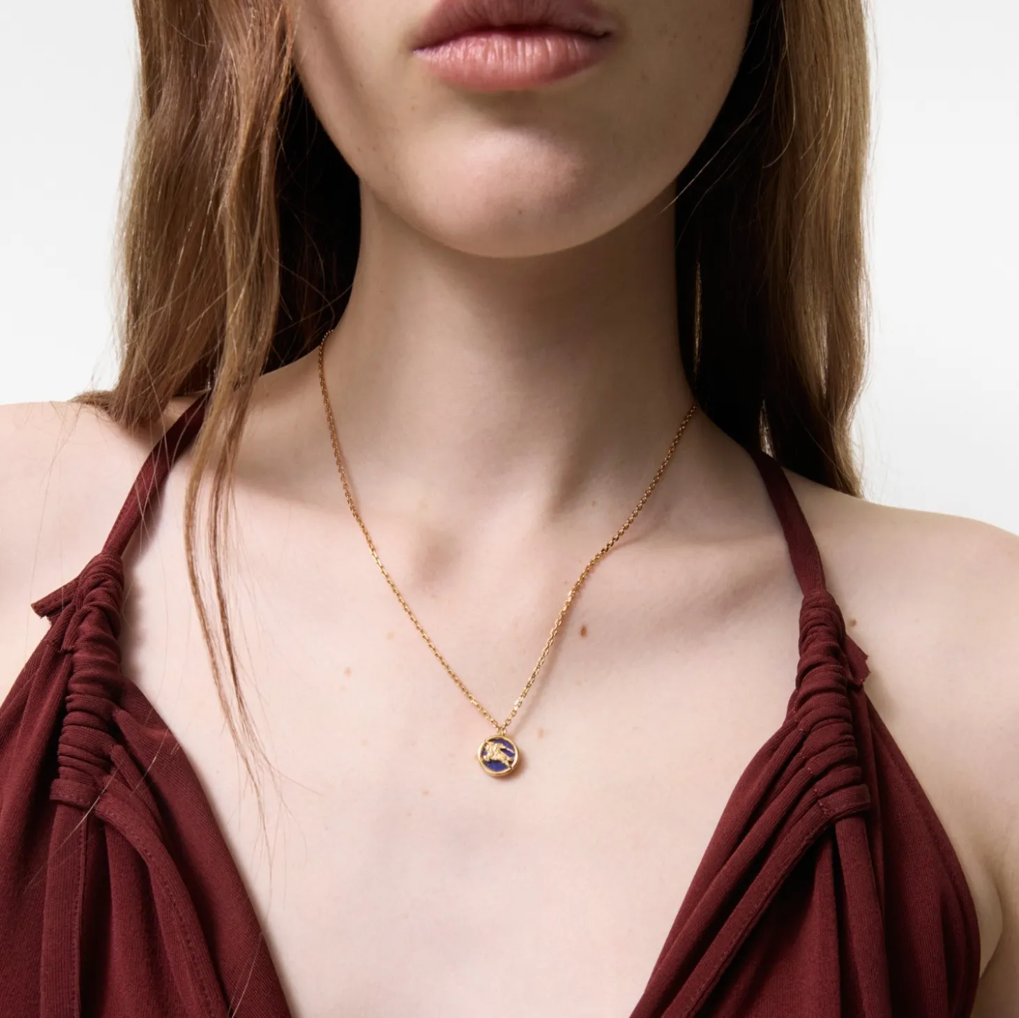 Knight Coin Necklace
