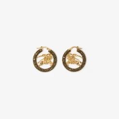 Knight Pavé Hoop Earrings