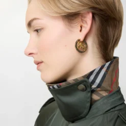Knight Pavé Hoop Earrings