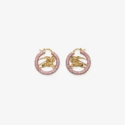 Knight Pavé Hoop Earrings